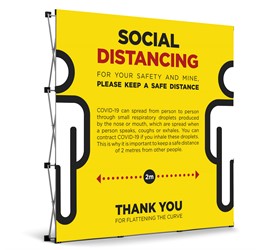 Jupiter Covid-19 Banner Wall